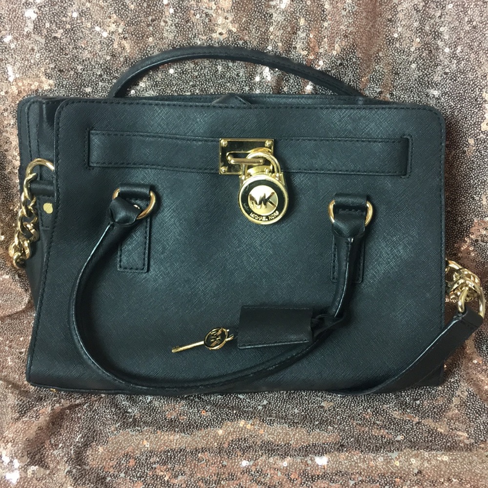 Micheal Kors Black Handbag